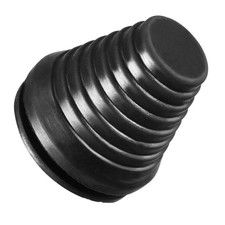 4pcs Mount Dia 30 mm Conical Rubber Grommet for Wire Cables Protection Black