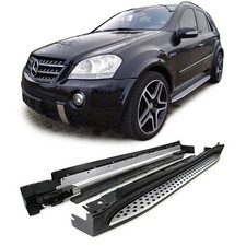 Running Boards / Side Steps / Step bars for Mercedes ML W164 05-11