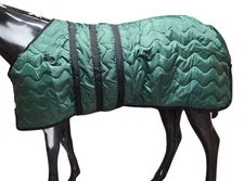74” 600D RS Saddlery stable blanket w/belly wrap hunter green