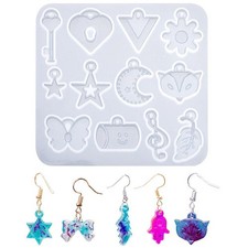 1 set di stampi per gioielli in resina epossidica kit di stampi in resina ep