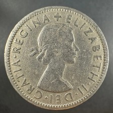 1955 Two Shillings (Florin) &ndash; Elizabeth II