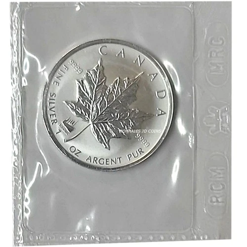 Canada 1998 $5 1oz Silver Maple Leaf - Titanic Privy