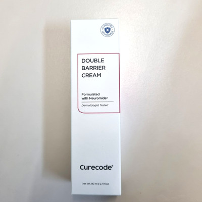 [CURE CODE] Double Barrier Cream Formulated with Neuromide 80ml  K-Beauty