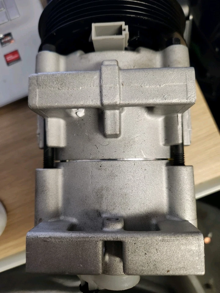 Compresor de aire acondicionado para Ford Bronco 1990-1995 5,0 L 1995-1998 Windstar 3,8 L Foto 2 de 3