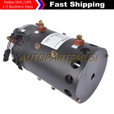 Electric Cart DC Motor fits for 48 Volt Motor XQ 5.3, 19 Spline 5.0 HP w/Sensor