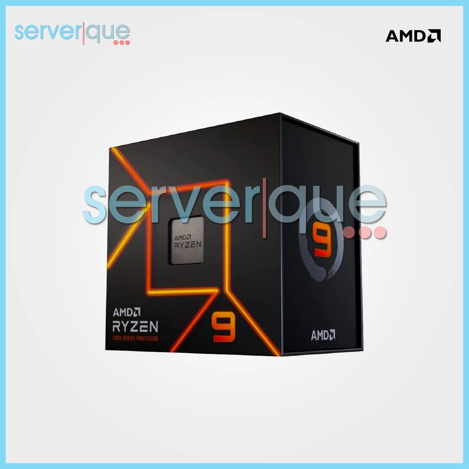 100-100000589 AMD Ryzen 9 7900X 12-Core 4.70GHz 64MB 170W AM5 Processor - Image 2 of 3