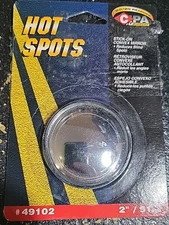 NEW CIPA Universal 2" HotSpots Round Stick-On Convex Blind Spot Mirror 49102 