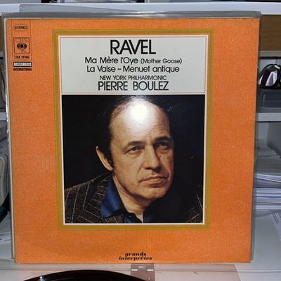 RAVEL MA MERE L OYE LP PIERRE BOULEZ 0783