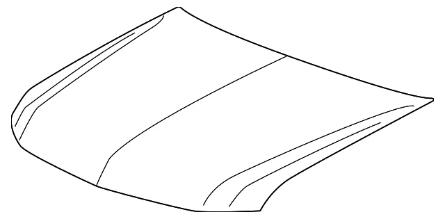 Подлинный капот GM 84167164 - Изображение 2 из 3