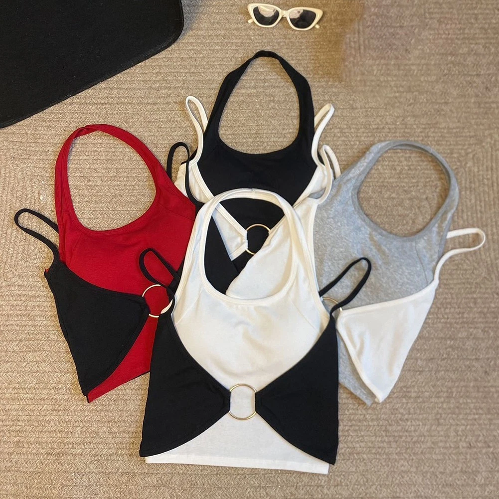 ESSENTIALS Camicia donna Everyday Essential slim fit con reggiseno interno