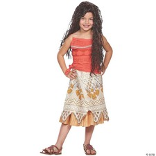 MOANA CLASSIC CHILD 4-6 - Halloween Costume Cosplay  Party Outfit For Kids