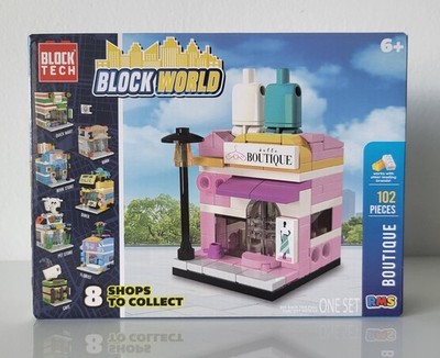Block Tech Block World Boutique Building Set NEW Sealed