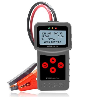 Car Battery Tester 12V/24V Battery Load Tester 40-2000CCA Alternator Battery ...