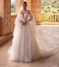 Shiny glitter ball gown wedding dress wedding dress 32-60 off/straps n.measurement