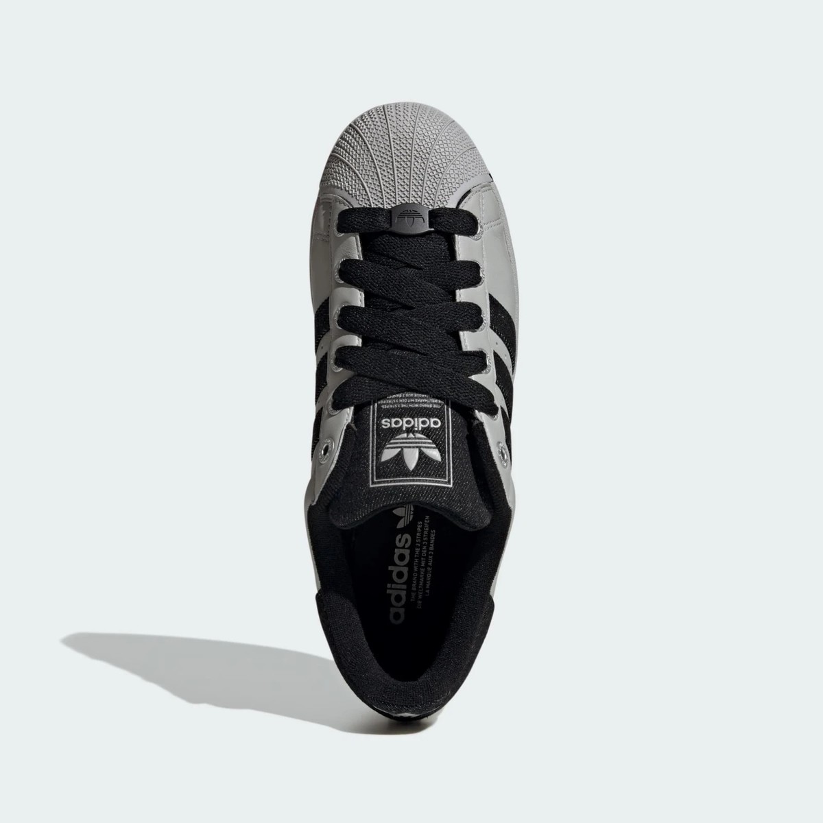 adidas Originals Superstar II Shoes JP8760 Grey Two / Core Black