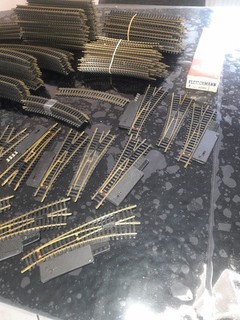 Lot de 5 KG de rails Fleischmann laiton HO