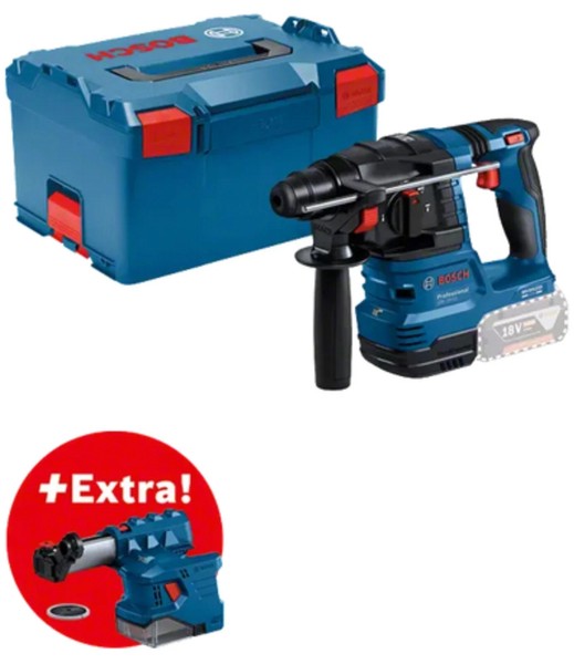 Bosch Professional Akku-Bohrhammer Mit SDS Plus GBH 18V-22 + GDE 18V-12- In L...-image