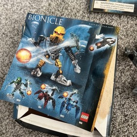 LEGO Bionicle 8930 Dekar 2007 Box Damage Canister Instructions 100% Complete