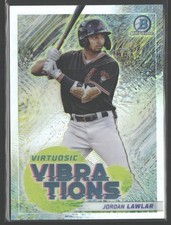 2022 Bowman #VV-16 Jordan Lawlar Virtuosic Vibrations