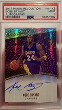2017 Kobe Bryant Panini Revolution Auto PSA 9