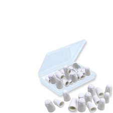 30 Pack Ceramic Wire Connector,High-Temp Screw Wire Connector,Twist Caps for Hig