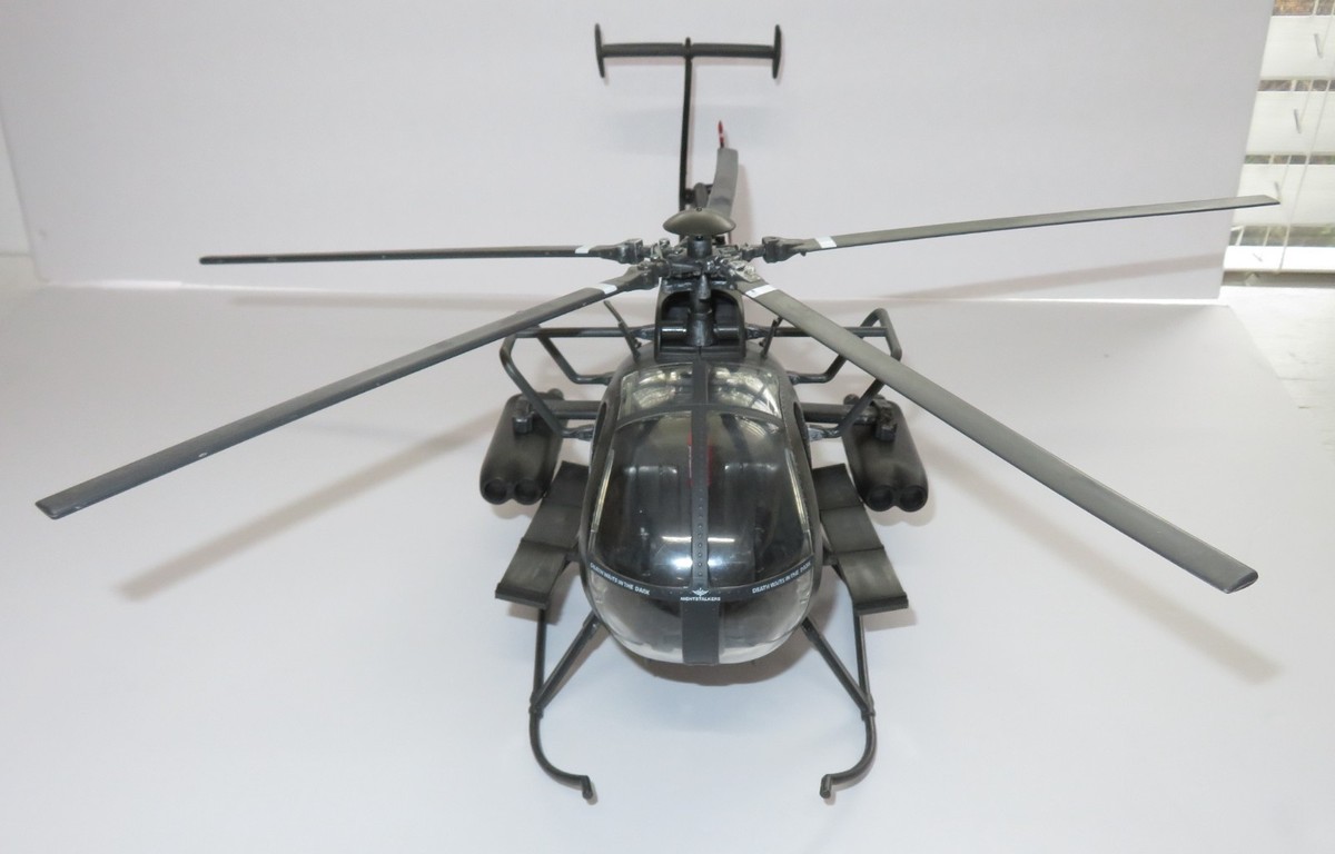Elite Force MH-6 Helicopter 1:18 Scale Little Bird Night Stalker w