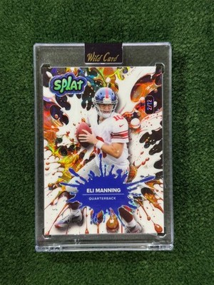 Eli Manning /12 - Orange/White Kaleidoscope Foil -