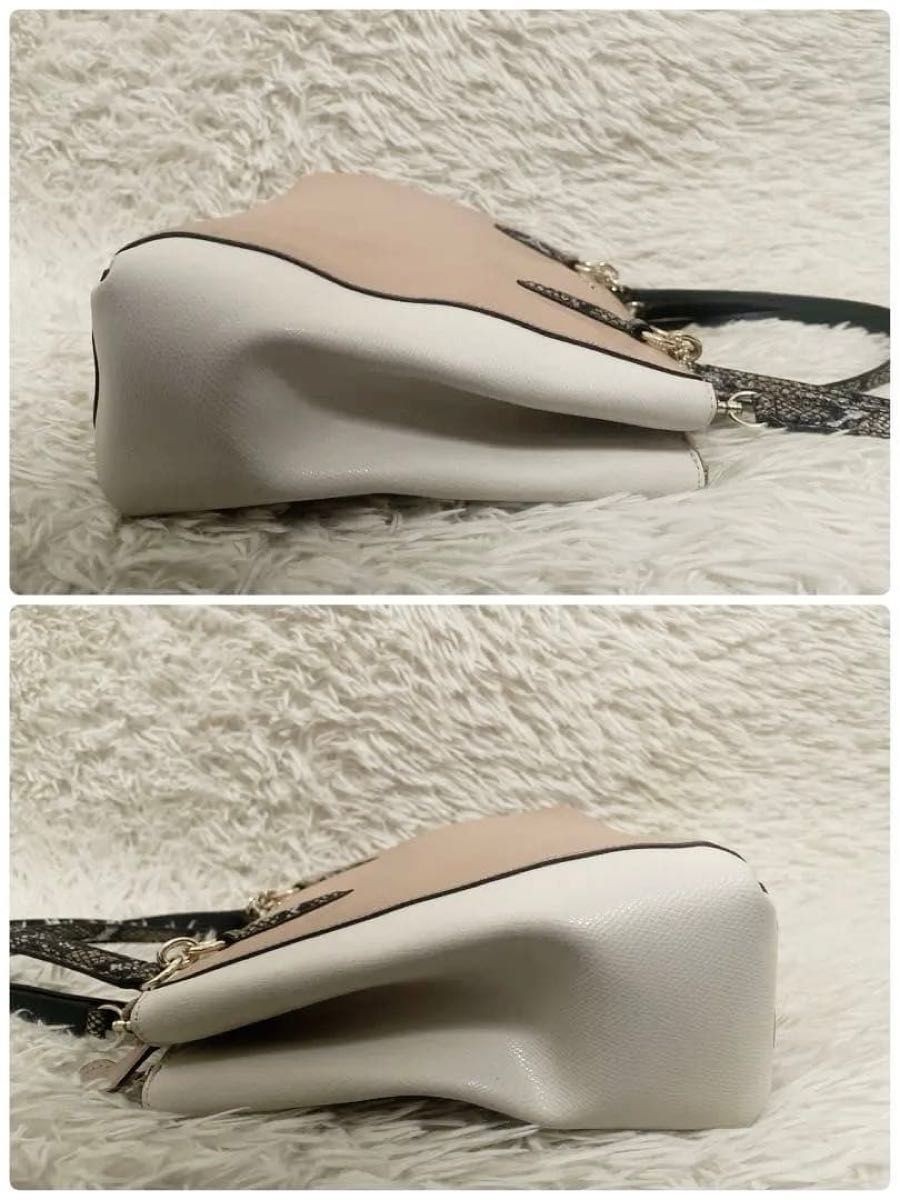 Coach Bag  2WAY Shoulder Bag Python Pattern F38249 - image 4