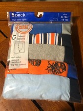 NIP 5 PACK BOYS  BOXER BRIEFS XL 14-16 WONDER NATION