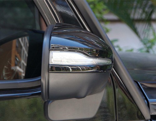 Gloss Black Side Rearview Mirror Cover For Benz G Class W463 G350 G55/63 19-2020 - Picture 5 of 10