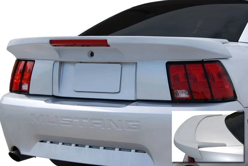 Spoiler For Ford Mustang 1999-2004 "Saleen Style Long" W/Light Unpainted Primer - Image 3 of 4