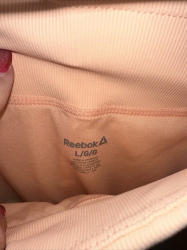 Pantalones Cortos Para Mujer Reebok Grandes Poliéster Atlético Coral - Imagen 6 de 10