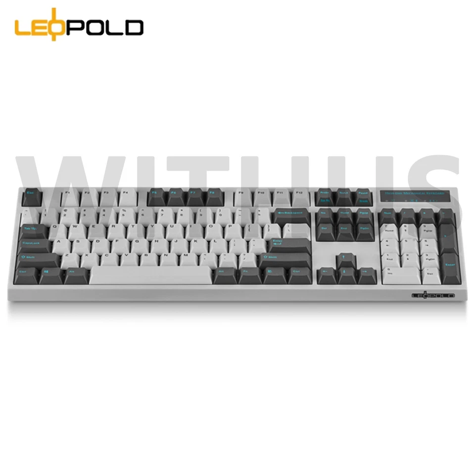 Leopold FC900RBT High-End Mechanical Bluetooth Keyboard WhiteGray/50g-Blue/Click - Image 2 of 4