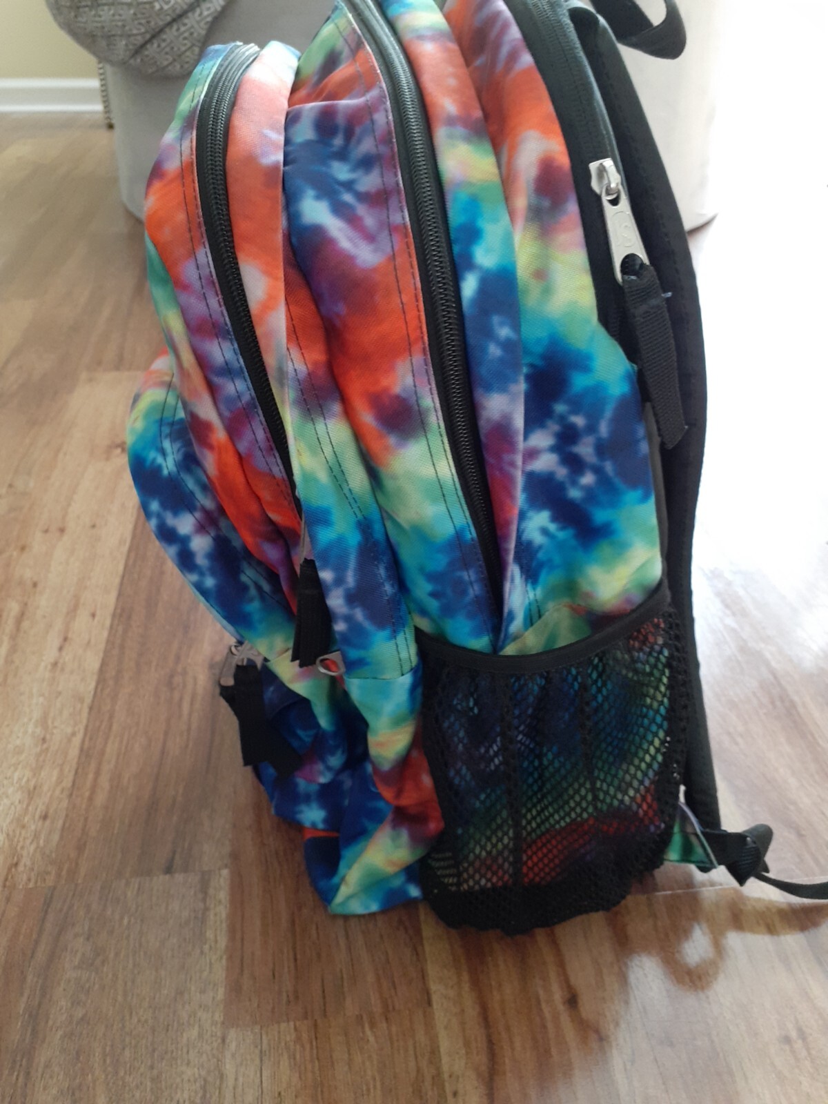Jansport Big Student Backpack Colorful Tie Dye Fits 1… Gem