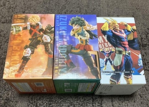 My Hero Academia Katsuki Bakugo Izuku Midoriya All Might Figure Set - Picture 4 of 4