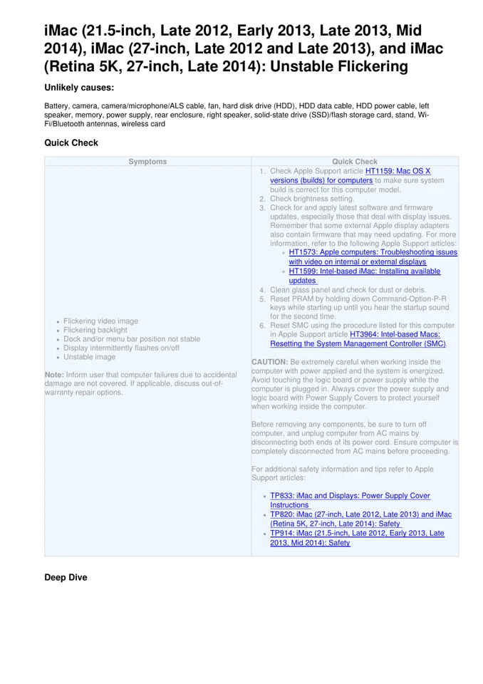 Apple iMac 27 pulgadas finales de 2012-2013 y Retina 5K finales de 2014 guía manual de servicio Foto 4 de 4