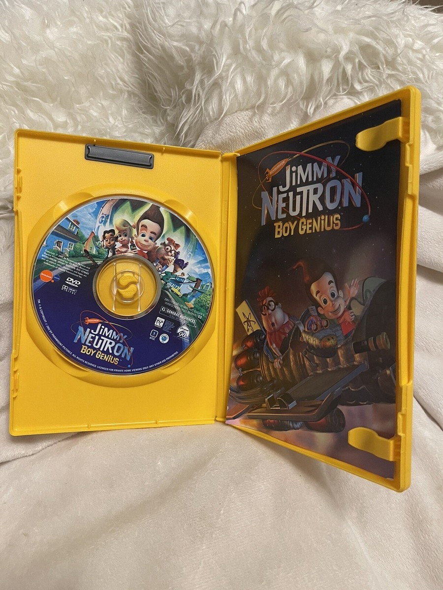 Jimmy Neutron: Boy Genius (DVD, 2002, Sensormatic)