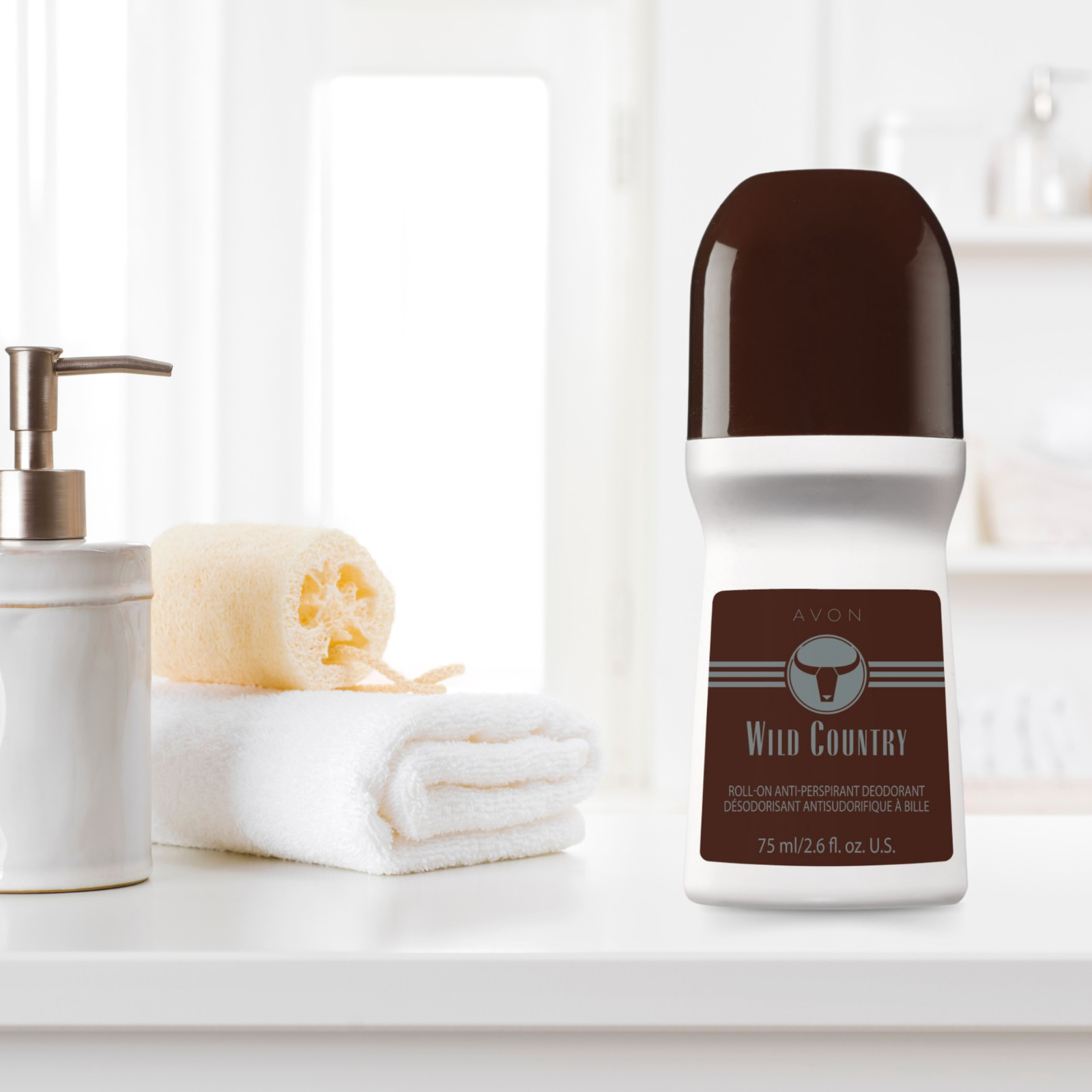 Avon Wild Country Roll-On Antiperspirant Deodorant - 2.6 fl oz (20-Pack)