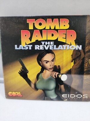 Tomb Raider The Last Revelation Tri-fold Sleeve PC With eidos demos disc