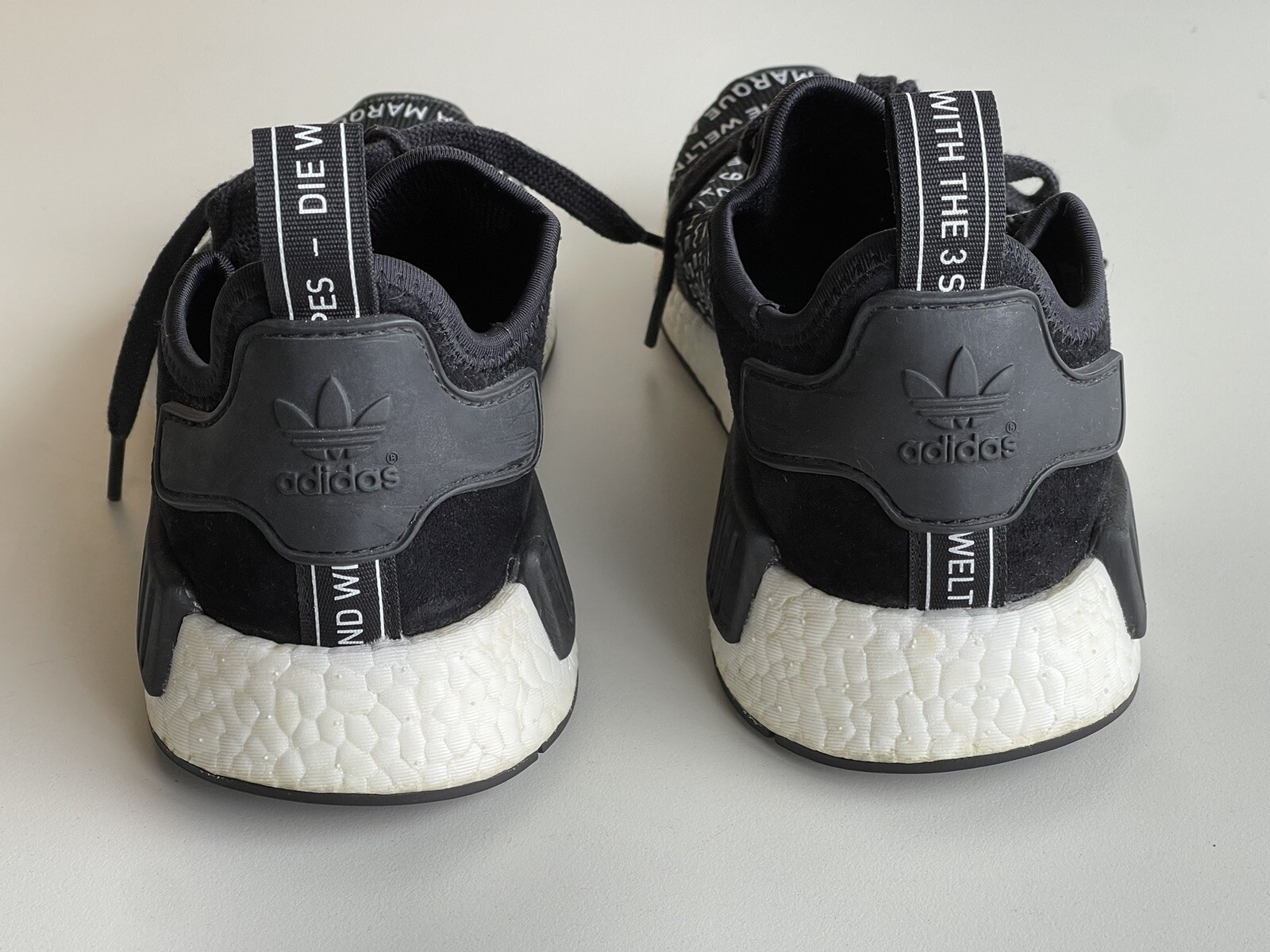 Genuine Adidas NMD R1 Blackout EUR 40 US 7 UK 6.5 (Male) LIMITED EDITION image 4