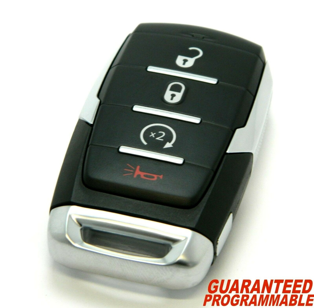 Keyxpress 4-Button Proximity Smart Key Fob For RAM 1500 2019-2021 – OEM Replacement With Remote Start (FCC OHT-4882056)