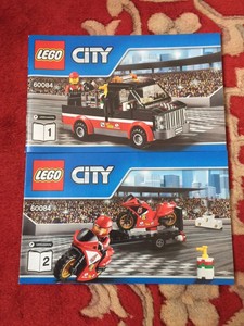 lego city 60084 racing bike transporter