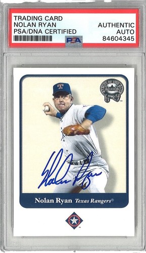 Nolan Ryan 324 Wins Signed Auto Official MLB Baseball PSA