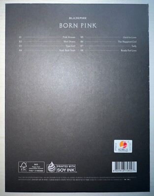 BLACKPINK [BORN PINK] JENNIE Autographed Signed Album | eBay