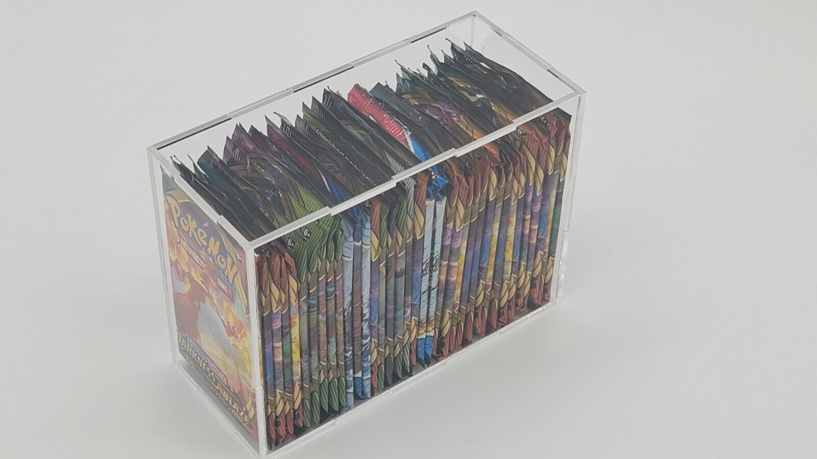 Pokemon Booster Pack (36CT) Acrylic Storage Holder Case Box, Framing/Display