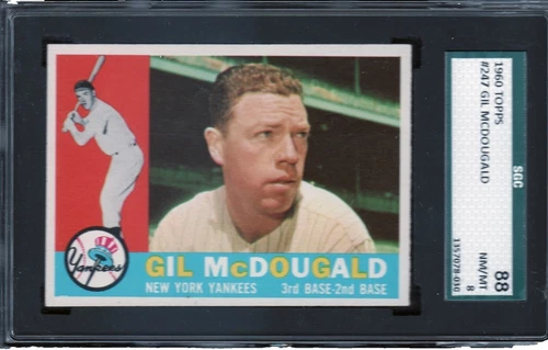 Topps Gil McDougald Baseball Sports Trading Cards & Accessories