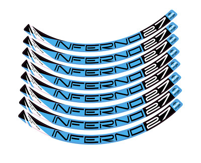 Sun Ringle Inferno 25 29 29er Felgenaufkleber Aufkleber Mountainbike DownHill Mtb Rad