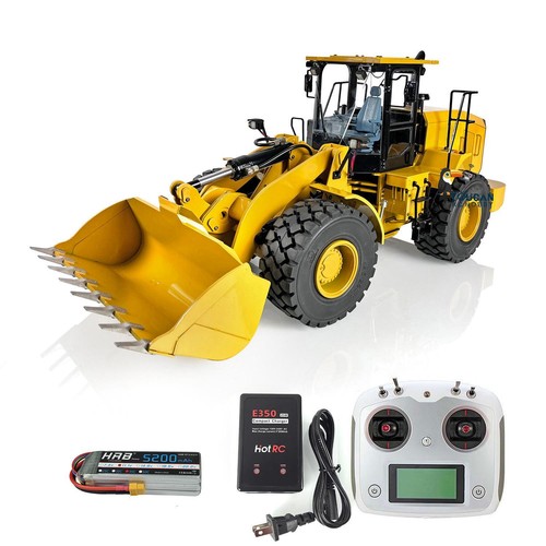 1:12 RC RTR Hydraulic Assembled Loader DIM C950 Assembled RTR Motor Light Sound - Picture 4 of 24