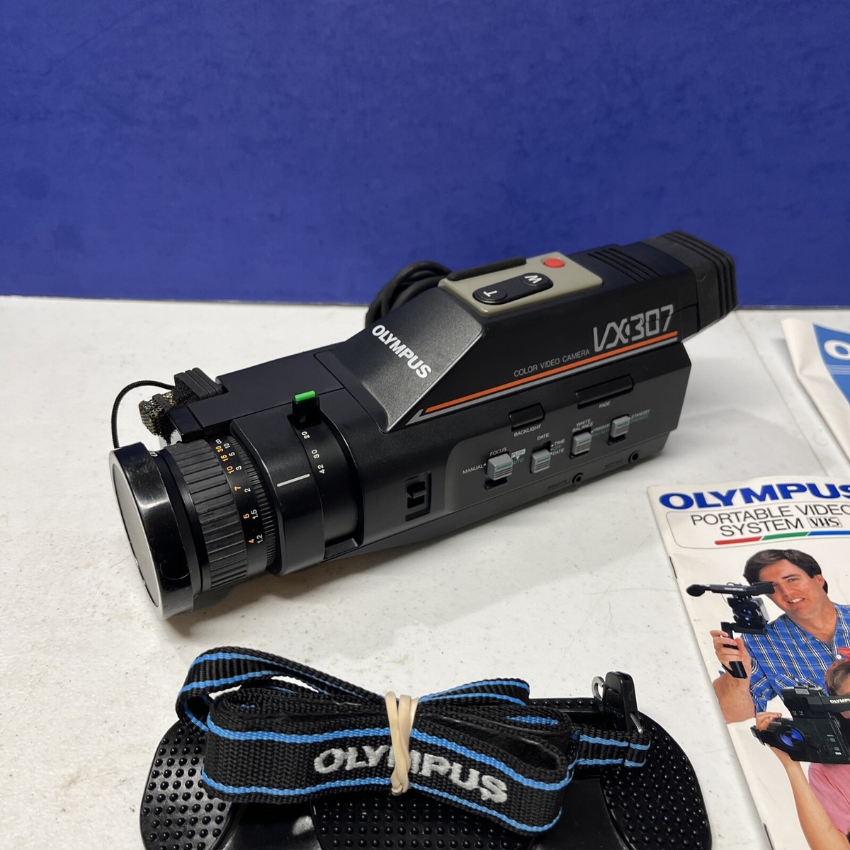 OLYMPUS COLOR VIDEO CAMERA VX-307 RARE Untested Parts/Repair | eBay