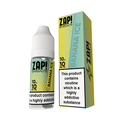 Zap! Bar Salt 10ml E-Liquid By Zap 10mg/20mg Nicotine | 10ml Pod Vape Juice 